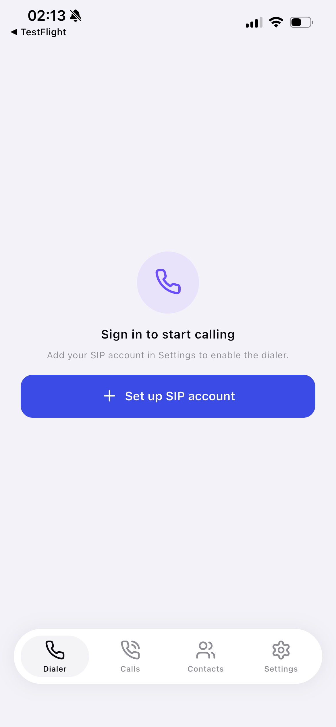 Set up in seconds — Four fields. No accounts.